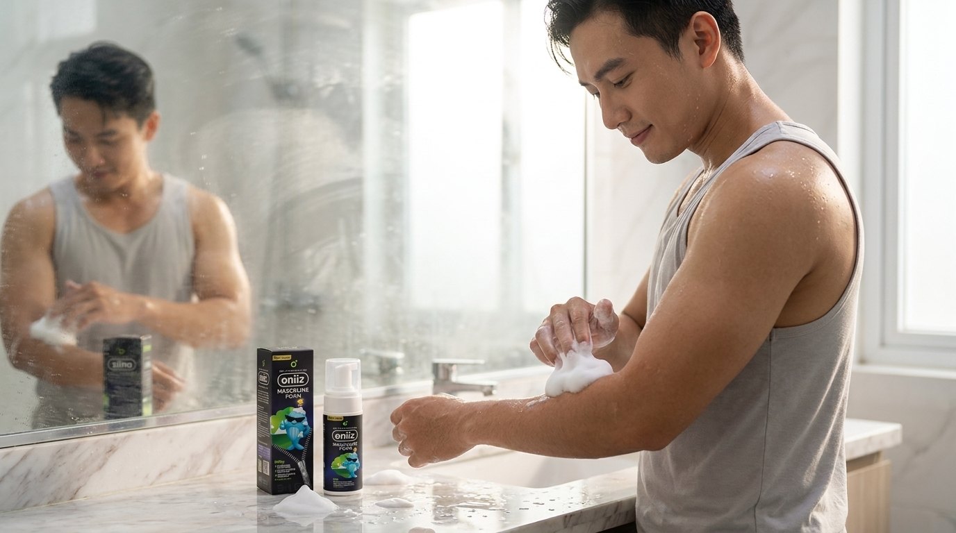 a muscular vietnamese man 25 30 in a tank top wi